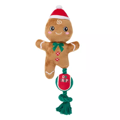 Product Merry & Bright® Holiday Crinkle Rope Dog Toy