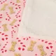 Product Merry & Bright® Pink Candy Cane Dog Blanket