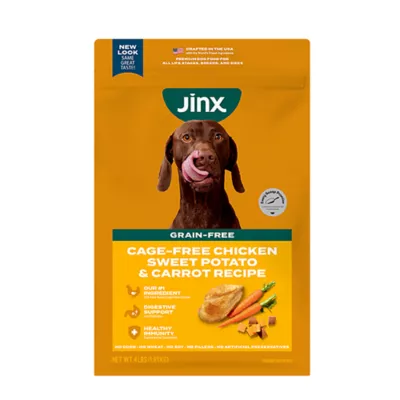 Product Jinx All Life Stages Grain-Free Dry Dog Food - Chicken, Sweet Potato & Carrot