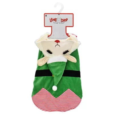 Product Multipet's Holiday Lamb Chop Elf Hoodie