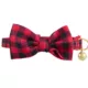 Product Merry & Bright® Gingham Cat Collar