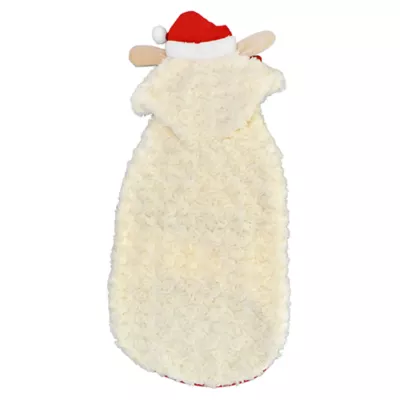 Product Multipet's Holiday Lamb Chop Santa Hoodie