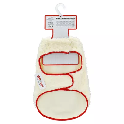 Product Multipet's Holiday Lamb Chop Santa Hoodie