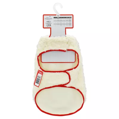 Product Multipet's Holiday Lamb Chop Santa Hoodie