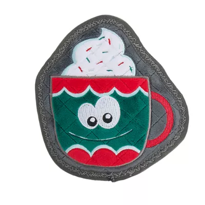 Product Joyhound® Rip Roarin' Mug Holiday Dog Toy