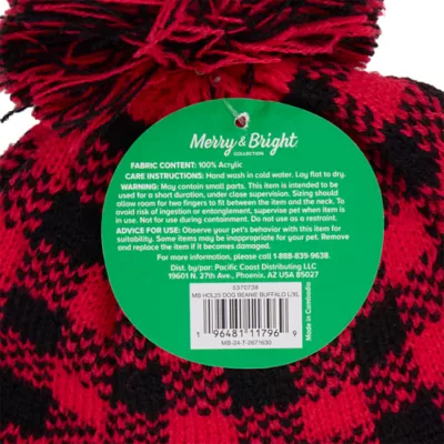 Product Merry & Bright® Buffalo Beanie