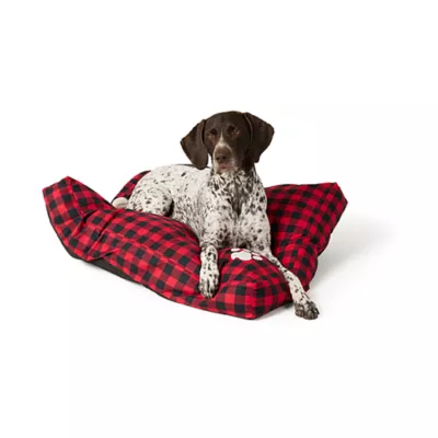 Product Merry & Bright® Buffalo Check Pillow Bed
