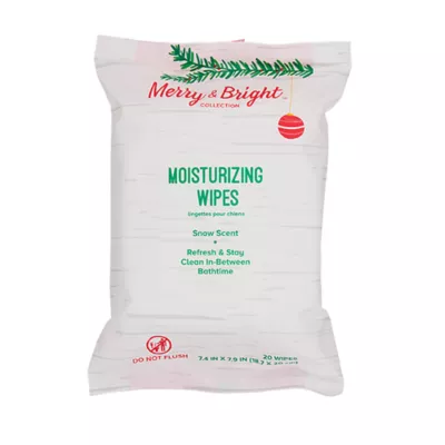 Product Merry & Bright® Dog Moisturizing Wipes