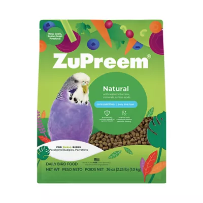Product Zupreem Natural Food For Small Birds 2.25 LB