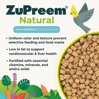 Product Zupreem Natural Food For Small Birds 2.25 LB