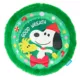 Product BARK Disc the Halls Charlie Brown Frisbee Disc Wreath Dog Toy