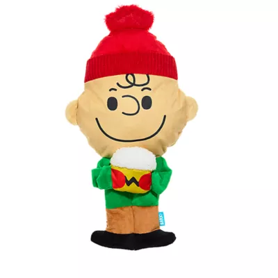 Product  BARK Hot Chocolate Charlie Brown Dog Toy