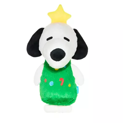 Product BARK O Snoopy Tree Charlie Brown Snoopy Christmas Tree Dog Toy