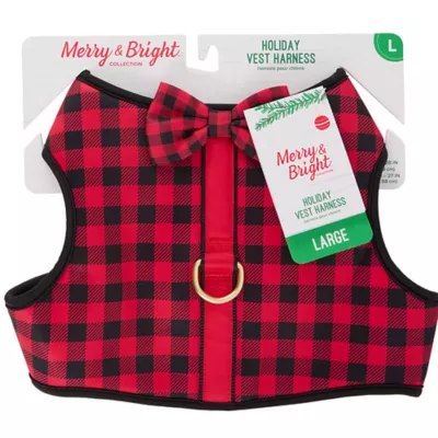 Product Merry & Bright® Gingham Vest Harness