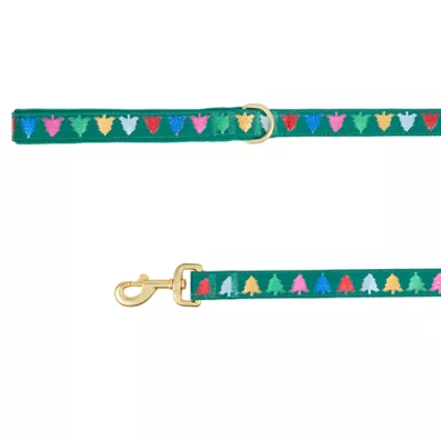 Product Merry & Bright® Trees Holiday Dog Leash