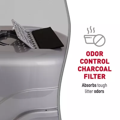 Product Nature's Miracle Hooded Flip Top Litter Box with Odor Control