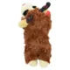 Product Multipet Brown Lamb Chop Dog Toy with Buffalo Plaid Antlers 6"