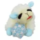 Product Multipet Holiday Lamb Chop Blue Paws Sparkle Snowflake 6"