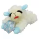 Product Multipet Holiday Lamb Chop Blue Paws Sparkle Snowflake 6"