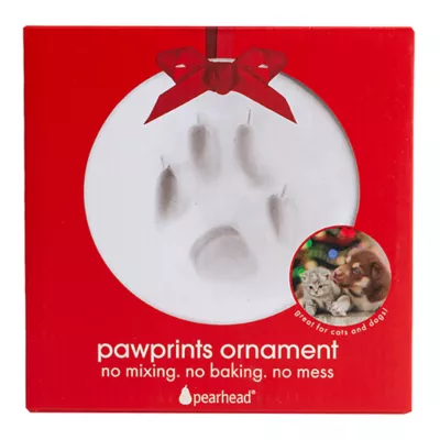 Product Holiday Paw Print Ornament