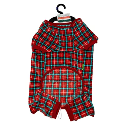 Product Peanuts Plaid Dog Pajamas