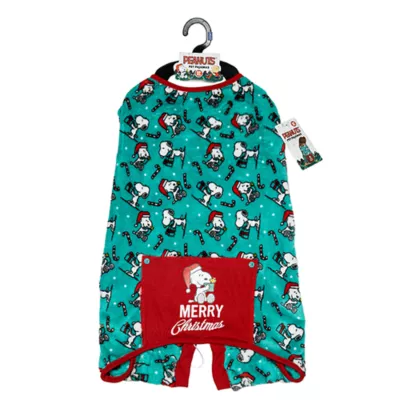 Product Peanuts Snoopy Green Dog Pajamas