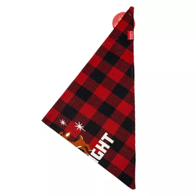 Product Rudolph® Plaid Dog Bandana
