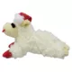 Product Multipet Holiday Lamb Chop Red and Silver Snowflake Santa Hat 6"