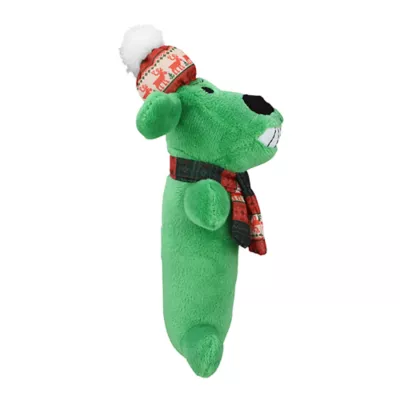 Product Multipet Bobo Holiday Green Dog Toy 6"
