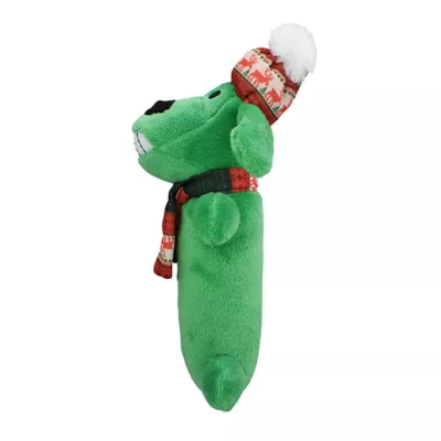 Product Multipet Bobo Holiday Green Dog Toy 6"