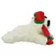 Product Multipet Holiday Lamb Chop Bone and Santa Hat 10.5"