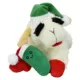 Product Multipet Holiday Lamb Chop Pickle and Santa Hat 10.5"