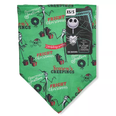 Product Disney Tim Burton's Nightmare Before Christmas: Jack Skellington Seasons Creepings Bandana