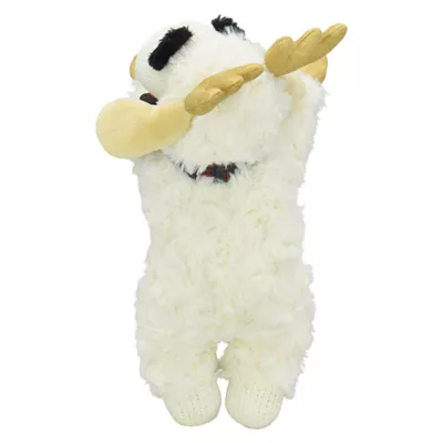 Product Multipet Holiday Lamb Chop Gold Paws and Antlers 10.5"
