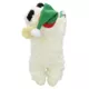 Product Multipet Holiday Lamb Chop with Red and Green Santa Hat 10.5"