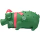 Product Multipet Green Holiday Globlet Grunting Pig 8"