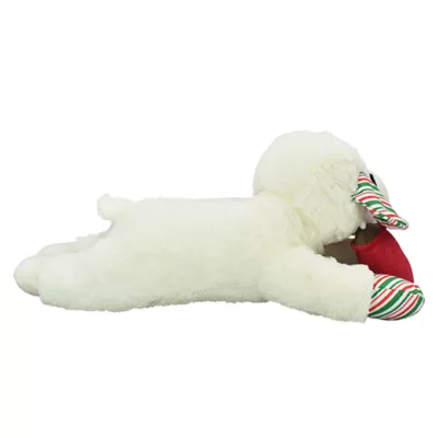 Product Multipet Holiday Jumbo Lamb Chop Holding a Cup of Cocoa 24"