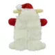 Product Multipet Holiday Plaid Squeaker Plush Dog Toy 6"
