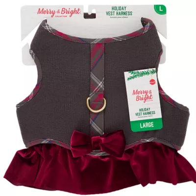 Product Merry & Bright® Plaid Holiday Harness