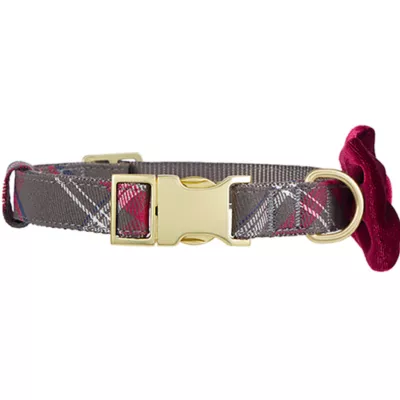 Product Merry & Bright® Plaid Velvet Collar