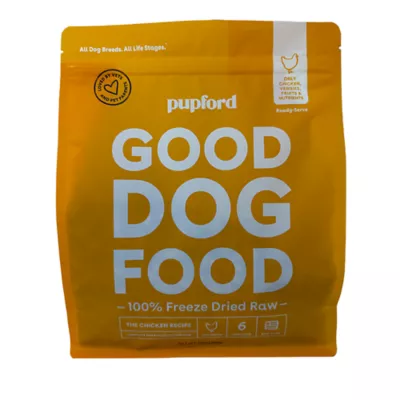 Product Pupford Freeze-Dried Raw All Life Stages Dry Dog Food - Chicken, 14 oz