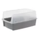 Product Iris High Sided XL Cat Litter Box, Gray