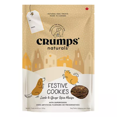 Product Crumps' Naturals Dog Treats - Festive Cookies