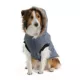Product Hotel Doggy Dog Coat - Faux-Fur Hooded Parka - Grey