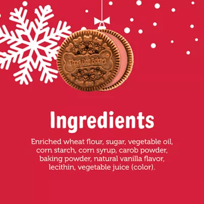 Product Three Dog Bakery Holiday Lick n Crunch Dog Treats 13 OZ