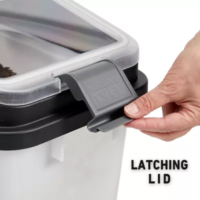 Product Mighty Tuff Dog Food Storage Container, Up to 36 lbs, with Portion Scoop, BPA Free Airtight