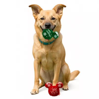 Product Mickey/Minnie Reindeer and Bow Plush Balls 2 Pack