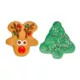 Product Molly's Barkery Dog Treats -  Reindeer & Tree Cookies, 2 CT