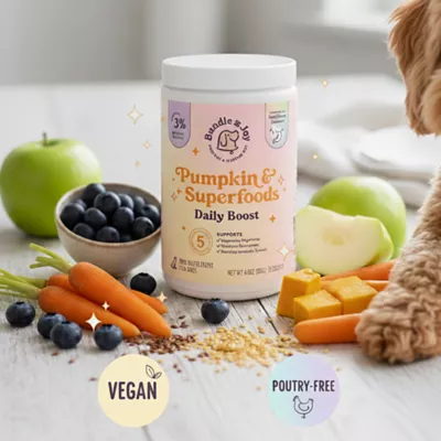 Product Bundle x Joy Superfood & Fiber Daily Boost Adult Dog Supplement