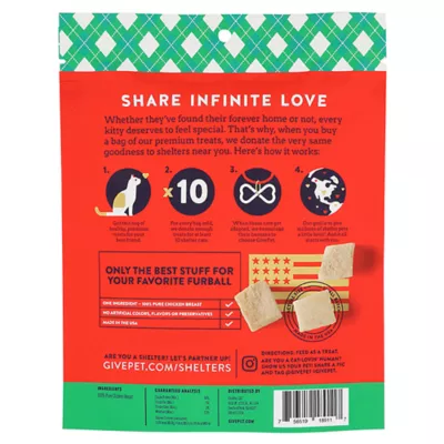 Product GivePet Cat Treats, Santa Claws, 1.25 oz